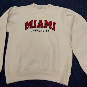 Miami university of ohio crew neck